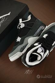 Jordan 4 Retro Fear (Uomo)