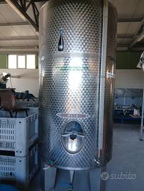 Serbatoio acciaio inox da 3000 lt per olio o vino