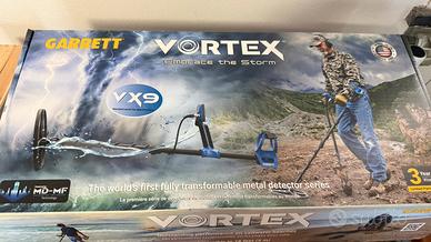 Metal detector Garrett Vortex VX9 + cuffie wireles