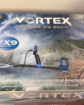 Metal detector Garrett Vortex VX9 + cuffie wireles