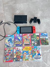 Nintendo Switch + 9 Giochi Top