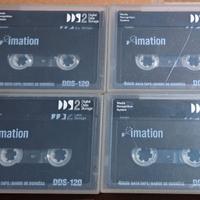 4 X Nastro dati Imation DDS-120