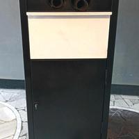 Stand Mobile colonna in metallo per macchina caffè