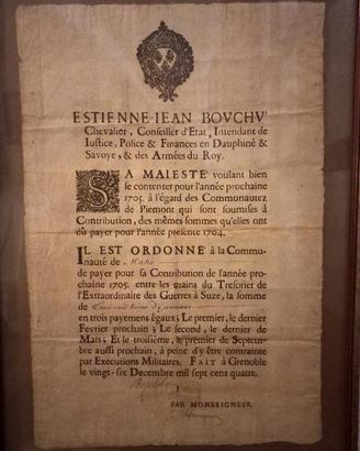 Editto d'epoca 