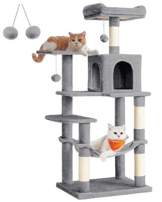 Feandrea Albero per Gatti Alto 143 cm, Tiragraffi