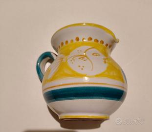 Mini brocca in ceramica di Vietri