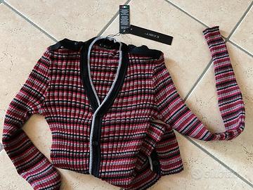 Cardigan elasticizzato uomo Exibit nuovo taglia M