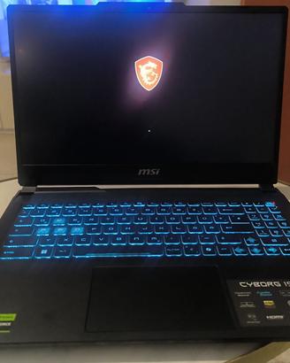 MSI cyborg gaming laptop