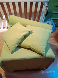 Pouff/letto ospite