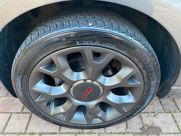 Cerchi e Gomme da 16 Fiat 500 S