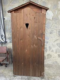 Casetta attrezzi giardino