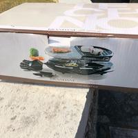 Piccolo grill-piastra barbecue