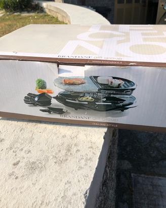Piccolo grill-piastra barbecue