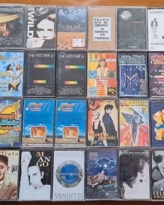 CASSETTE anni 90 e 2000