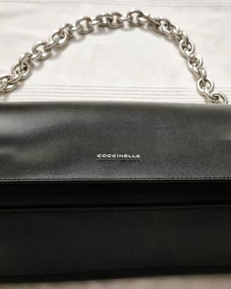 Coccinelle Josephine Calf Borsa a Spalla Nera