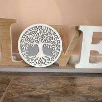 Scritta in legno Love