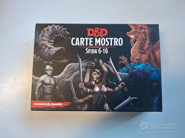 SIGILLATO Carte Mostro 6-16 d&d 5e dnd dungeon 