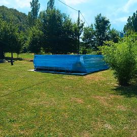 Piscina fuori terra pari a nuova 975x488x132