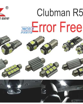 KIT 17 LAMPADE LED INTERNE MINI COOPER CLUBMAN R55