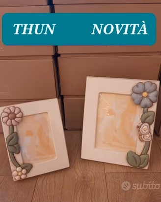 THUN NOVITÀ, METÀ PREZZO COPPIA PORTAFOTO 