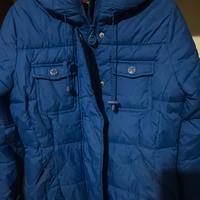 Piumino blu