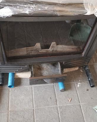 inserto camino a legna canalizzabile 73x50