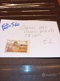 Canada francobolli usati 