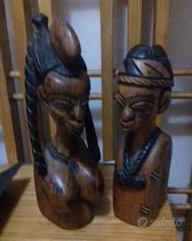 Sculture di arte tribale africana 