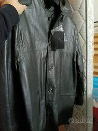 Giaccone uomo vera pelle misura misura 50