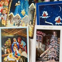 Stock biglietti di Natale