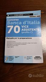 libro per concorso banca d'Italia