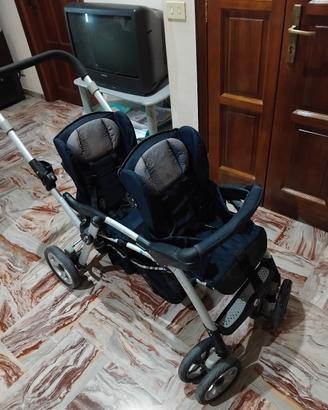 passeggino gemellare 