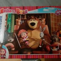 Puzzle per bambini Masha e Orso