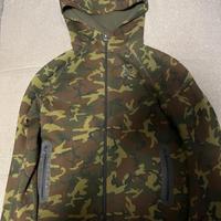CAMO TECH - Felpa con zip tg 158-170
