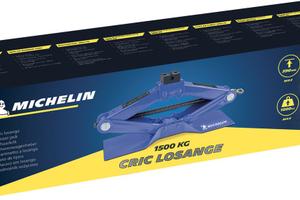 MICHELIN cric pantografo auto 1,5t leva 115-410mm