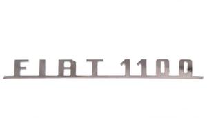 Scritta Emblema Targhetta auto Fiat 1100