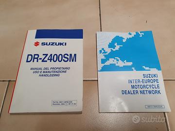 Suzuki DRZ 400SM Manuale utente
