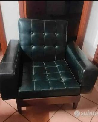 2 poltrone modernariato 