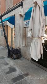 Ombrelloni 3x3 con braccio detraibili