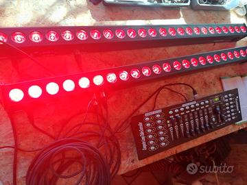 Barre a led Rgb dmx - NUOVE - 