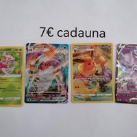 carte pokemon tsareena, kingler, flareon, mewtwo
