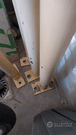 Gambe tavolo ferro zincato