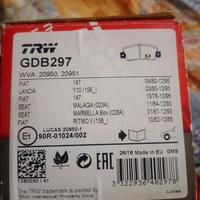 pasticche freni GDB297 complete