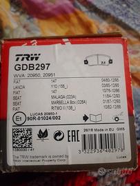 pasticche freni GDB297 complete