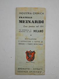 Depliant Pubblicitario Anni '20/'30 