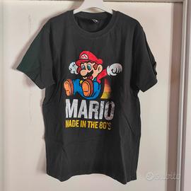 t-shirt Super Mario Bros nera