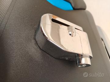 bloccadisco robusto con allarme integrato 
