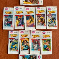 11 figurine X-MEN Dubble Bubble Gum 1994 Marvel