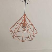 Lampadario stile industriale