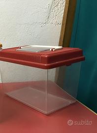 vaschetta per pesci e vaschetta per tartaruga